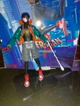 Threezero Spider-Man Across the Spider-Verse Miles Morales Hyper Articulated Figur Miles Stand