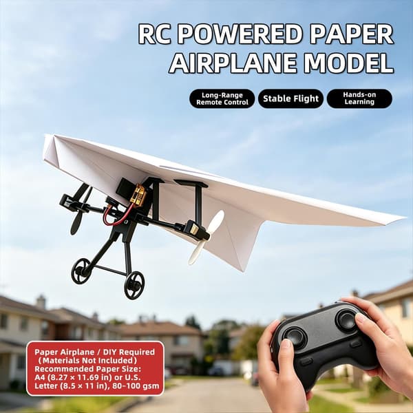 RC Papirflysett Elektrisk Flyleke Single Battery Model