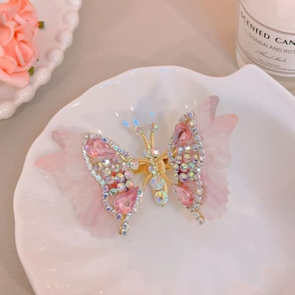 Fjärilshårnålar Fladdrande fjärilshårklämmor, 7, Storlek 7 7 7