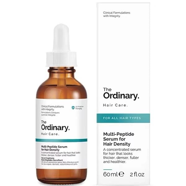 The Ordinary Multi-Peptid Serum til Hårtæthed, Peptidbaseret Formel til Tykkere, Fyldigere Hår_Særtilbud 2 stk.