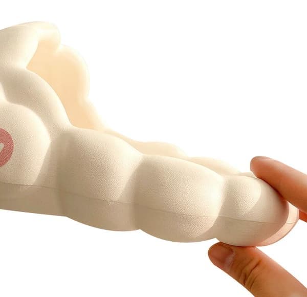 Tofflor Flip Flops Beach Cloud för kvinnor, vit, storlek 40-41 white 40-41