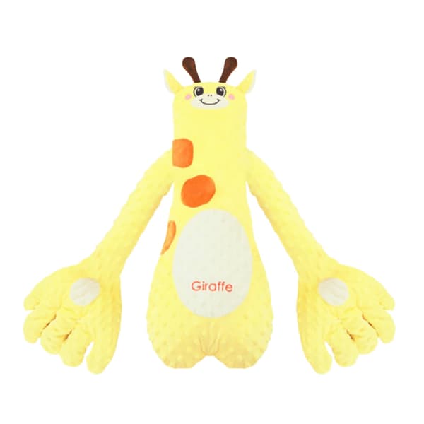 Klappkudde, lugnande klappande hand, för hem och resor (giraff) Giraffe