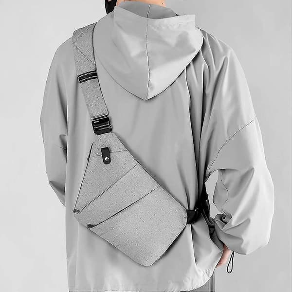 Stöldskyddsväska för kvinnor - Res säkert Pink Left Shoulder