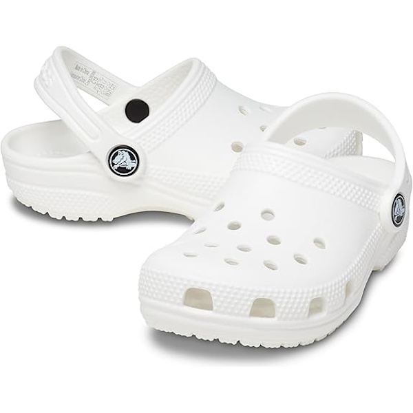 Crocs klassiska grottskor för barn white C9