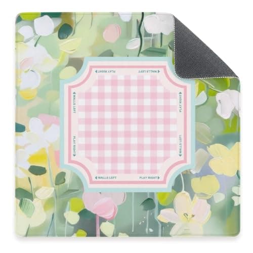 Fnggaak Boho Blomster Mahjongmatte 31.5x31.5 Boho Floral