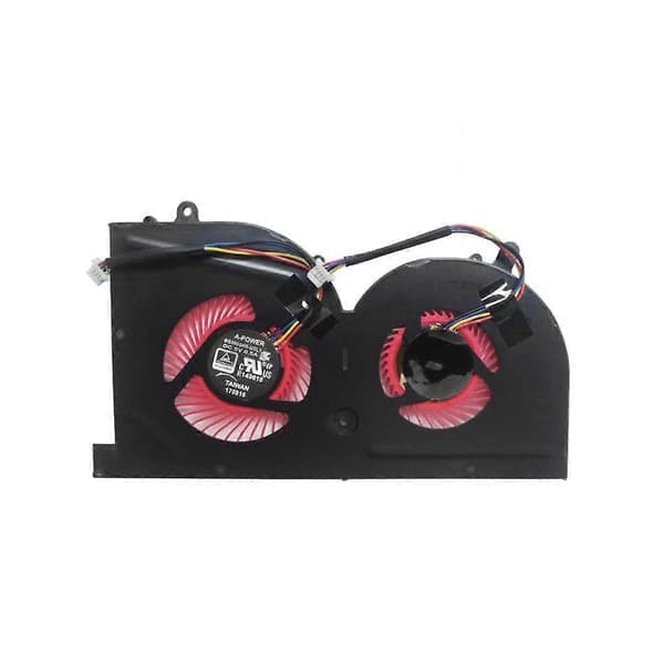 Bærbar CPU- og GPU-køleventilator til GS63VR GS63 GS73 GS73VR -17B1 Stealth Pro CPU BS5005HS-U2F1 GPU CO