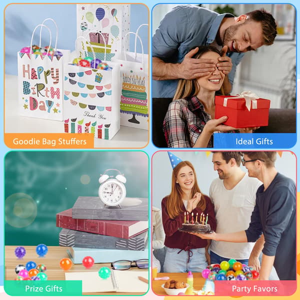 54-pak stressbolde, bløde klemmebolde i bulk, fidget til voksne, bløde bolde til stresslindring, stressbolde til voksne, festgaver, 54pcs Stress Balls
