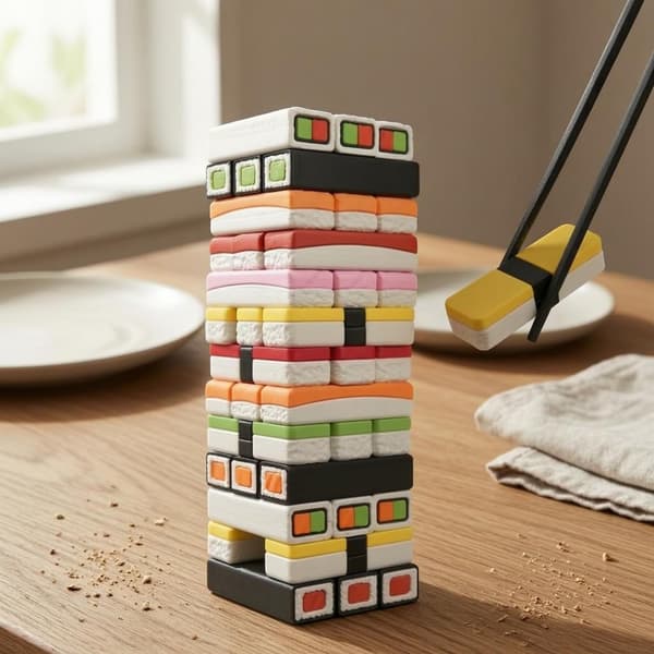 kowaku Sushi Block Stacking Game Lagdelt Lagdelt Sushi Stacking Game