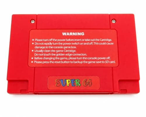 Super 64 Plus 340 i 1 multispelkassett för Nintendo N64 | Kompatibel med videospelskonsol