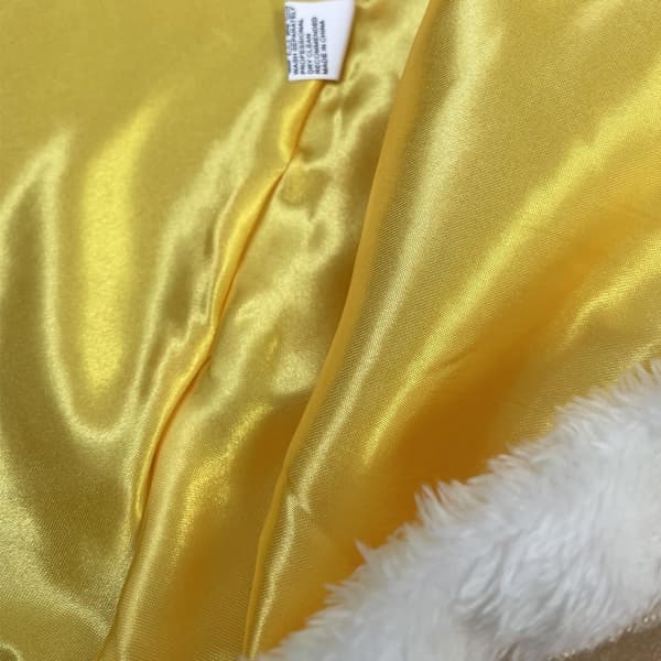 Prinsessekappe med hætte til piger, maskerade Halloween jul karneval cosplay gul