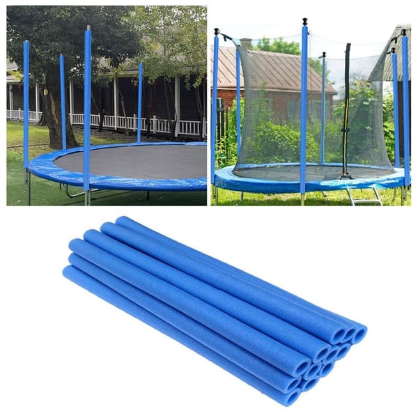 Trampoline Skumstanghylser 15,7 tommer 12 stk Universell Vanntett Blue