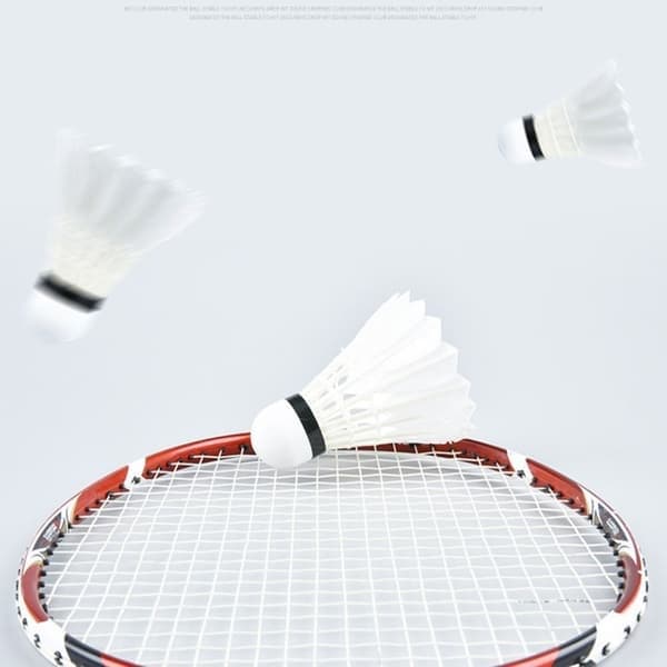3/6/12 stk. badmintonbolde fjerbolde 6 stk., 6 stk. 6Pcs 6Pcs