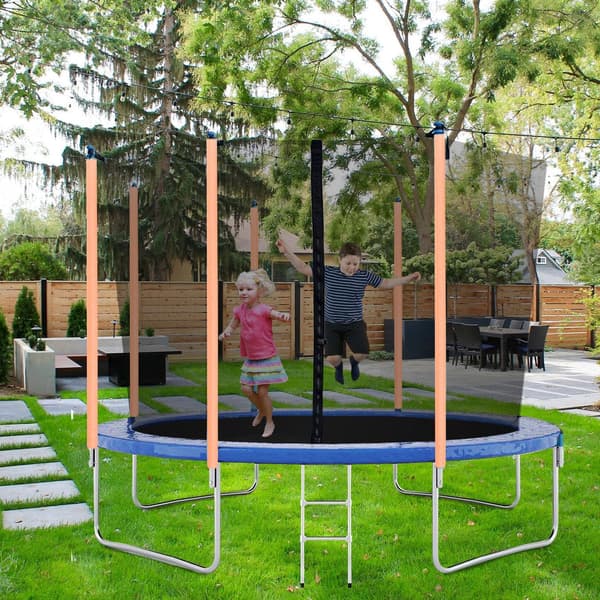Trampoline Skumstanghylser 15,7 tommer 12 stk Universell Vanntett Orange