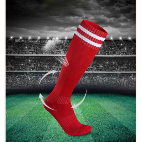 Unisex Tube Socks Sport Long Football Socks Thick High Tube Stockings Breathable