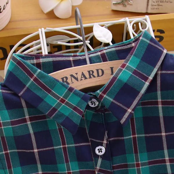 Children Shirt Fake Collar Plaid Detachable Collar Child False Collar Lapel Blouse Top Baby Kids Choker Necklace Nep Kraagie