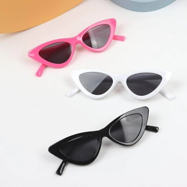 Triangle Cat Eye Sunglasses Brotection Kids Ultraviolet-Br