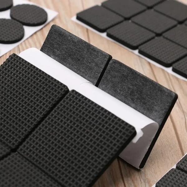 4-48PCS Thickening Self Adhesive Furniture Leg Feet Rug Felt Pads Anti Slip Mat Bumper Damper For Chair Table Protector Hardware
