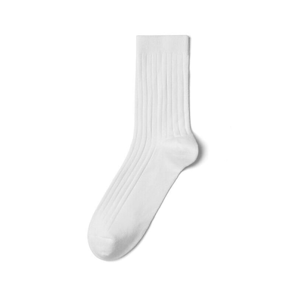 5 Pairs Men's Cotton Odorproof Cotton Breathable Sweat Absorbing Medium Socks