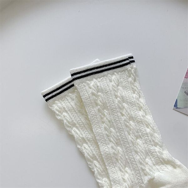 5 Pairs Autumn Winter Breathable Sweat Absorbing Soft Medium Tube Socks