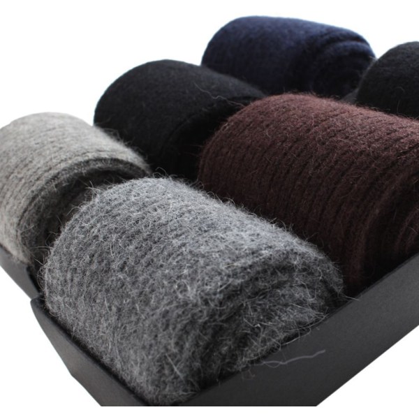 New Mens  88% Wool Cashmere Thick Socks Warm & Comfortable & Pure Socks