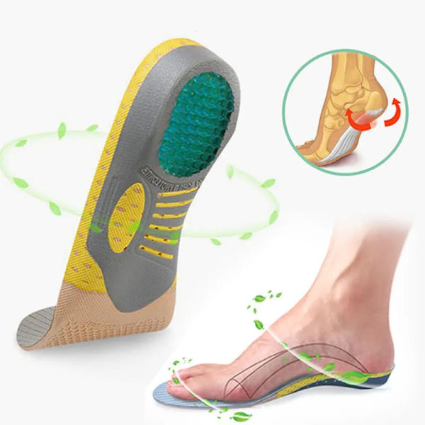 Orthopedic Insoles Orthotics Flat Foot Health Sole Pad For Shoes Insert Arch Support Pad For Plantar fasciitis Feet Care Insoles