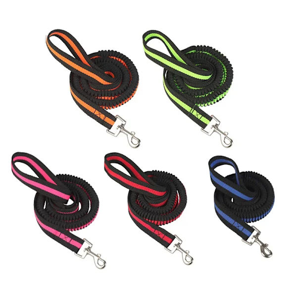 2Pcs  Pet Traction Rope Medium and Large Dog Walking Rope Hot Sale New High Elastic Telescopic Explosion-proof Dog Rope