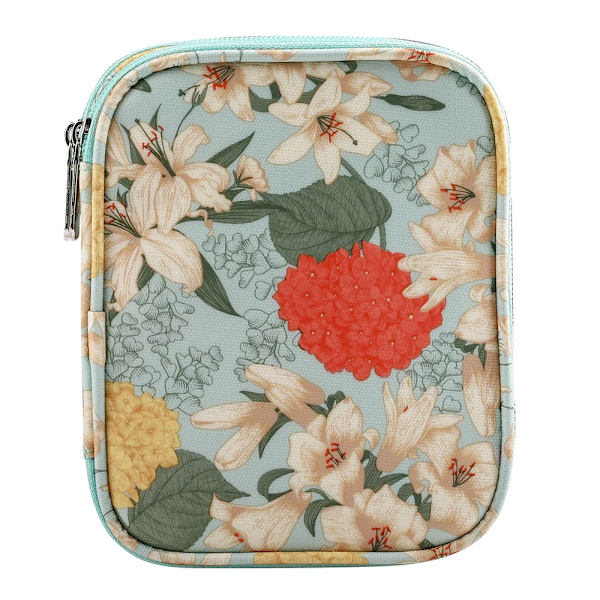 Empty Crochet Hooks Pouch Storage Bag Knitting Kit Case Organizer Bag For Crochet Needles Scissors Ruler Sewing Kit Bag