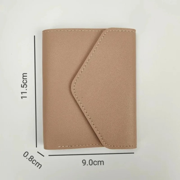 Short Wallet Women Purse Multi-card Multifunction Card Holder Coin Purse Fashion Simple Three Fold Short Clip Female Mini Wallet