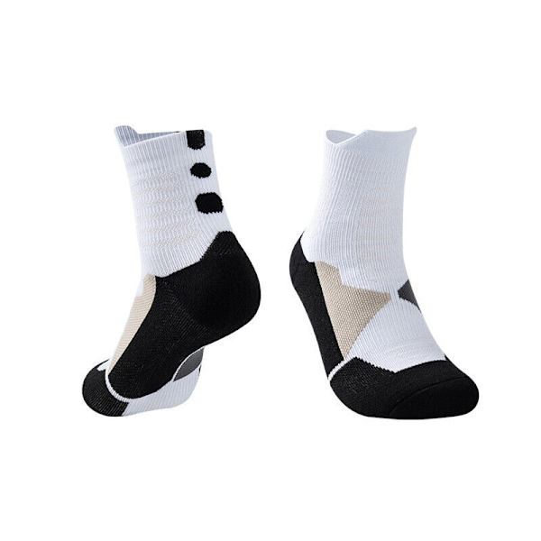 Mid Calf Towel Socks Practical Basketball Sports Elite Training Socks