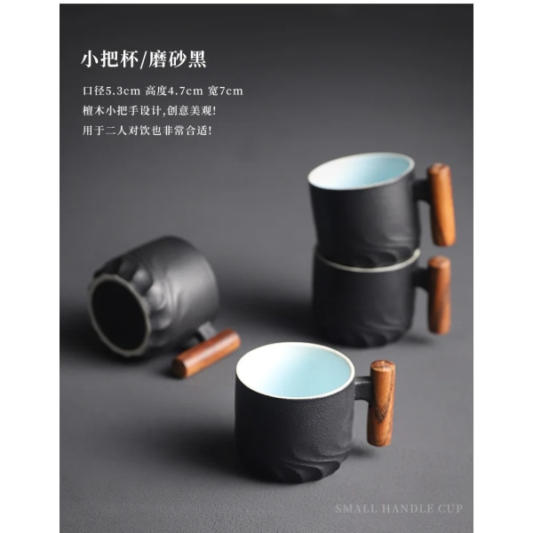 Retro Ceramic Coffee Cup 70ML Mini Tea Water Cup Filter Tea Mug Ceramic Coffee Mug Handmade Tea Coffee Cup Birthday Gift