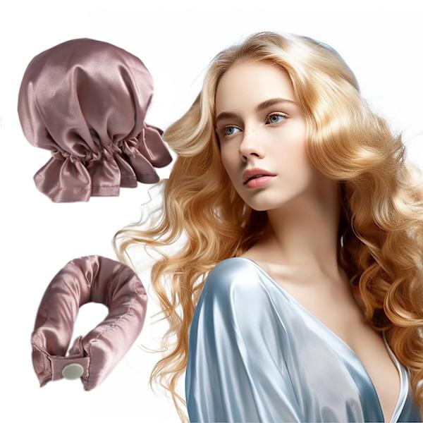 Heatless Curling Rod Silk Curls Lazy Person Sleep Headband No Heat Curly Hair Stick Soft Curler Wave Curling Hair Styling Tools