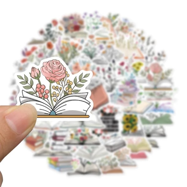 10/25/50pcs Cartoon Flower Graffiti Stickers Aesthetic for Home Fridge Decor Laptop Pad Phone Luggage Water Bottle Scrapbook