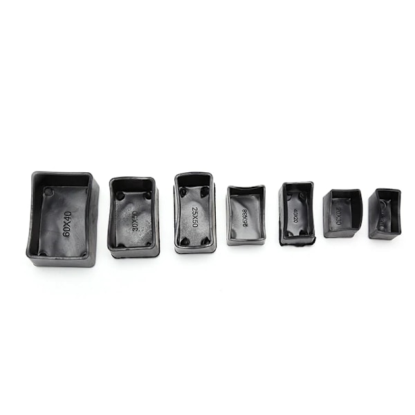 8pcs/lot Rectangle Silicone Chair Leg Caps Non-slip Table Foot Cover Socks Protector High Quality