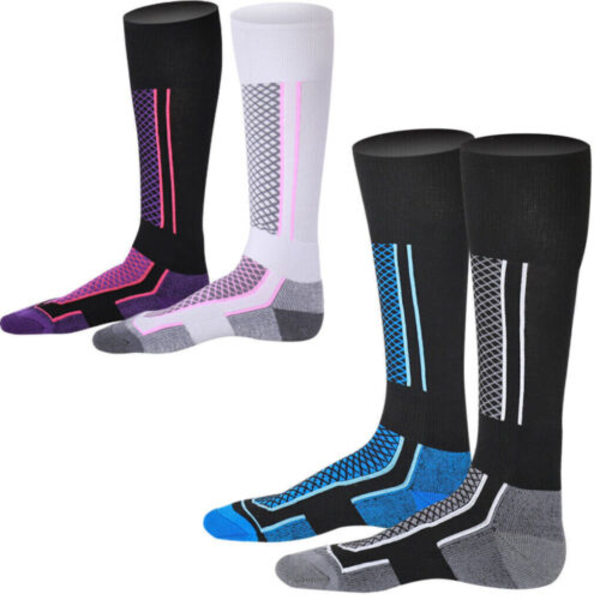 Waterproof Long Warm Breathable Ski Socks Thicken Winter Sports Men Women Child#