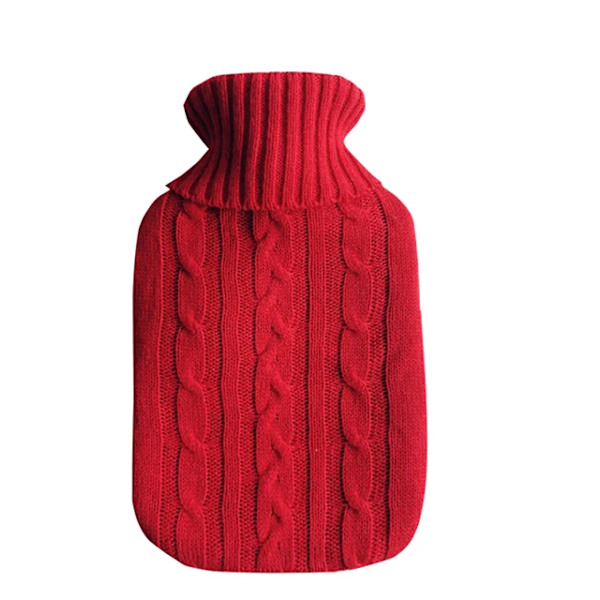 Warm Supplies Cover Knitted Heat Preservation Just A Bag Cold-proof 1 PC Hot Water Bag Cover for 2000ml Hot Water Bottle