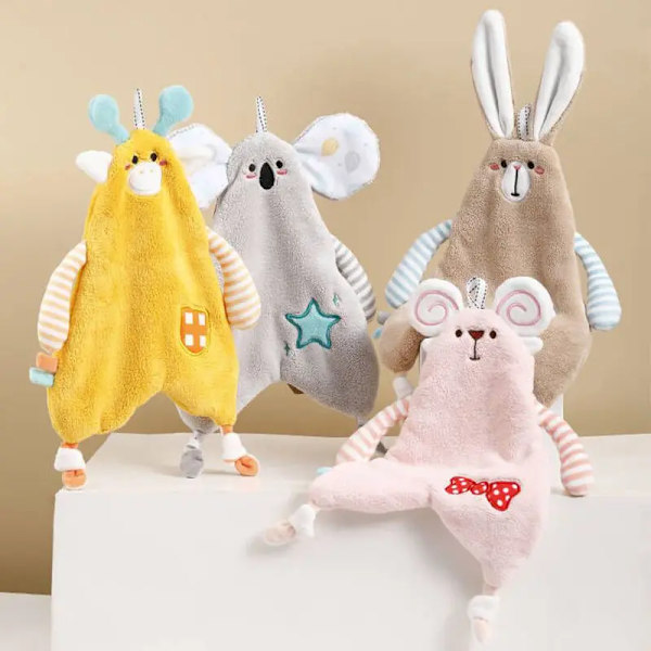 Hand Towel Cute Animal Hand Towel Washcloth for Children Animal Towels Strong Water Absorption Cute Hanging Kawaii Towels