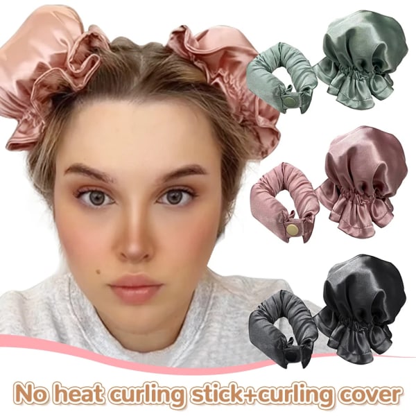 Heatless Curling Rod No Heat Hair Curler Silk Curls New Soft Hair Rollers Sleeping Headband Lazy Hair Curlers Hair Styling Tools