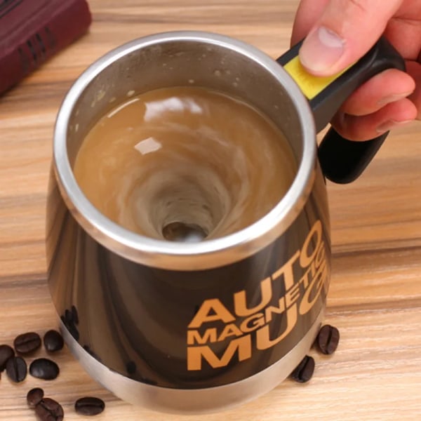 Automatic Stirring Magnetic Mug Stainless Steel Self  Stirring Coffee Cup Electric Stirring Cup Lazy Milkshake Rotating Cup