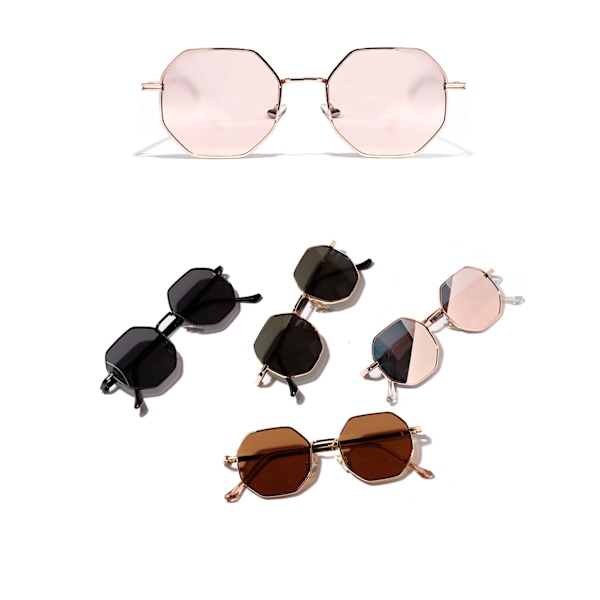 Hot Fashion 2020 Retro Polygon Sunglasses Women & Men Luxury Round Vintage Small