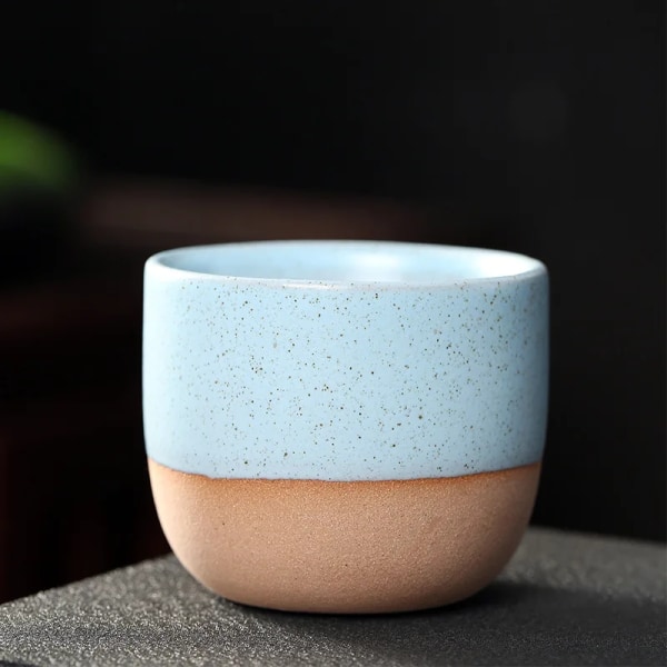 Japanese Style Ceramic Coffee Cup Porcelain Personal Single Pottery Tea Cups Drinkware Wine Mug Water Mugs Gift Wholesale 120ml
