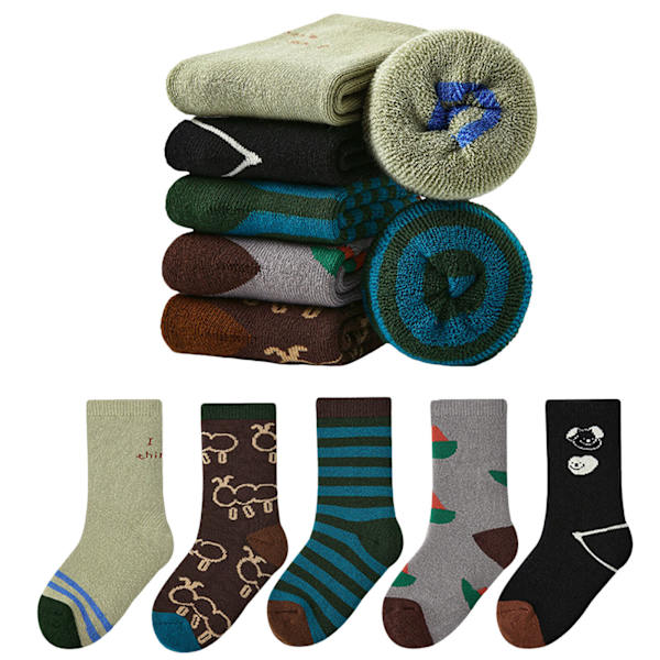 Stockings Fashionable New Pattern Simple Cute Print Warm And Comfortable Socks