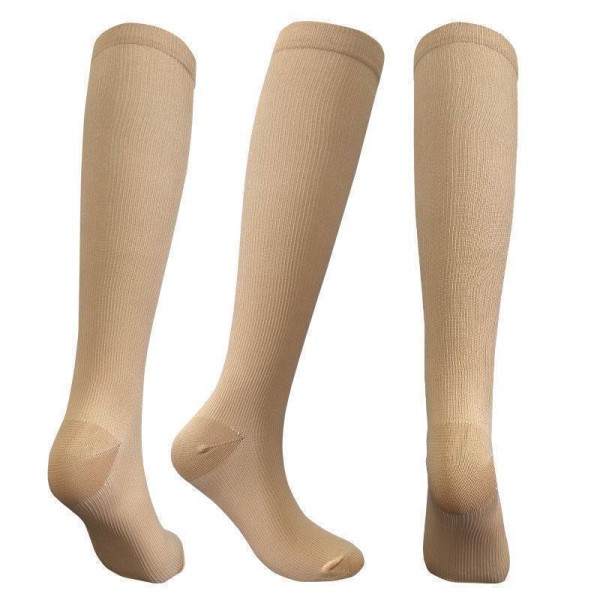 Men's Marathon Running Fitness Socks Long Tube Training Compression Socks