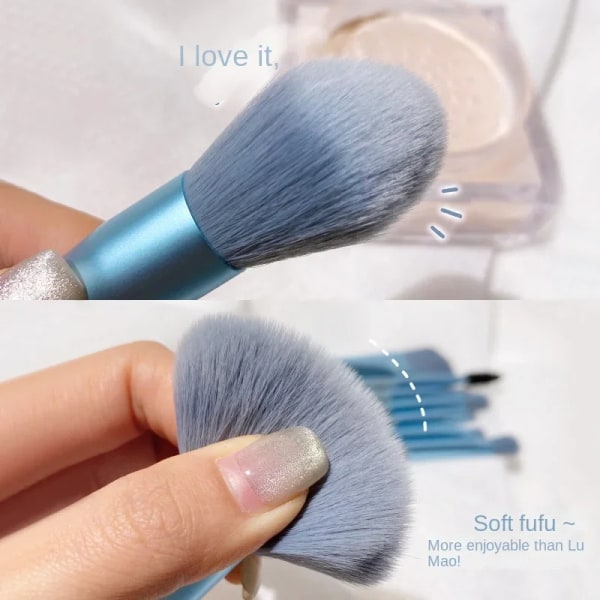 Hot 8-13pcs/lot Makeup Brushes Set Eye Shadow Foundation Women Cosmetic Powder Blush Blending Women Beauty MakeUp Tool Wholesale