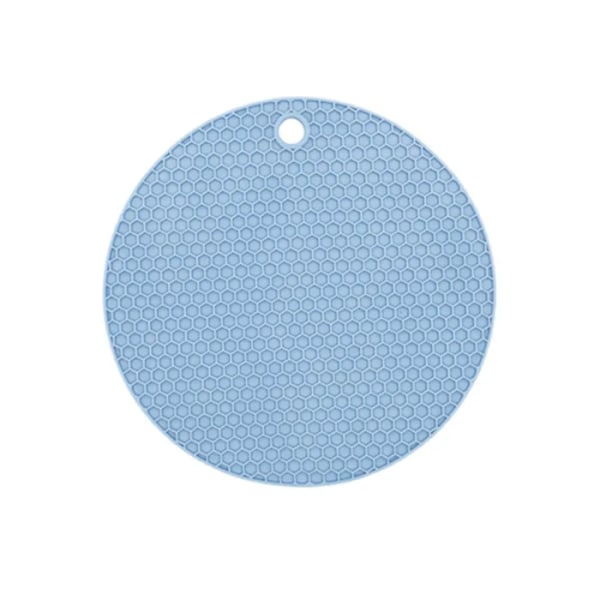 18cm Round Heat Resistant Silicone Mat Drink Cup Coasters Non-slip Pot Holder Table Placemat Kitchen Accessories
