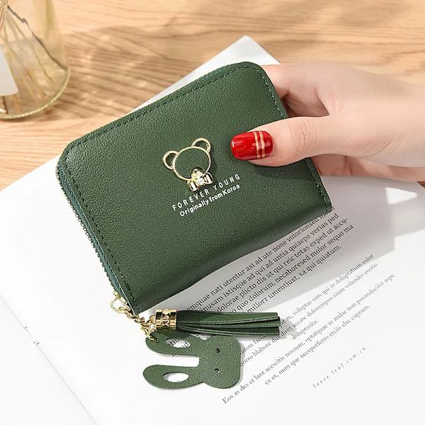 2022 Short Women Wallets Mini Cute Coin Pocket Card Holder Tassel Female Purse New Fashion Kpop Small Wallet for Girls