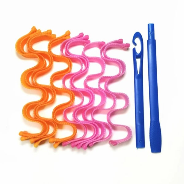 12pcs Make Curls Without Heat Heatless Natural Hair Curler For Sleeping No Heat Curlers Hair Waves Hair Loop Hair Curling