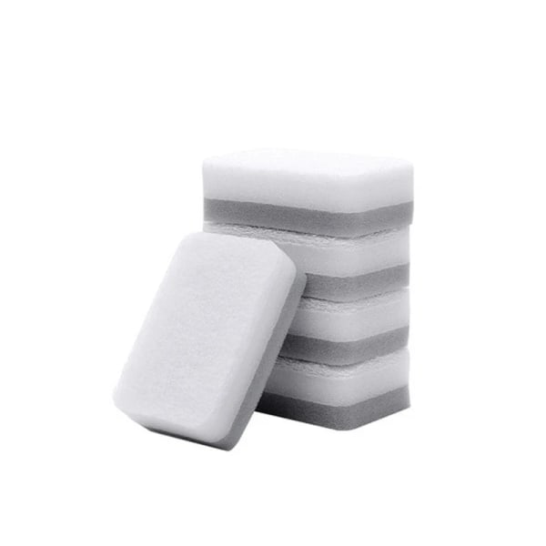 5PCS Microfiber High Density Sponge Kitchen Cleaning Tools Washing Towels Wiping Rags Sponge Scouring Pad Dish Cleaning Cloth