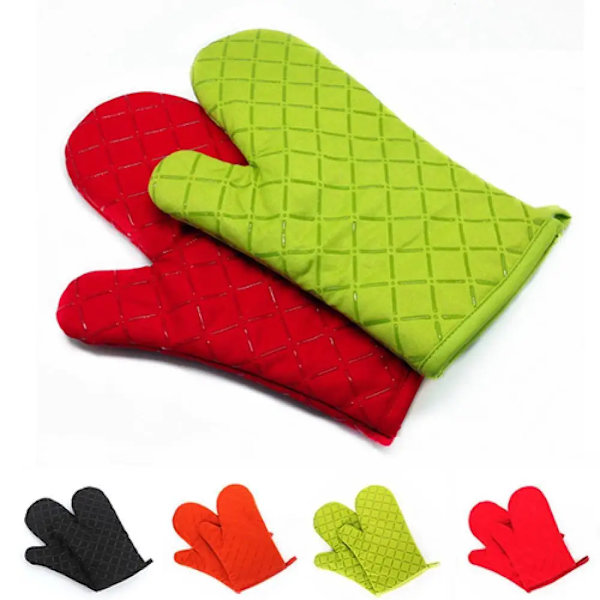 Potholder Glove Kitchen Heat Resistant Cooking Baking Holder Non-Slip Oven Mitt Tools High Quality Cheap Bakeware 2021