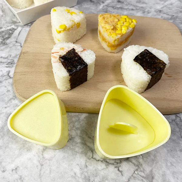3PCS/Set Sushi Mold Sushi Maker Onigiri Rice Ball Food Press Triangular Sushi Maker Mold Japanese Bento Kitchen Gadget Sets