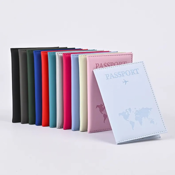 Leather Passport Holder for Couples New Wedding Gifts Travel Document Bag Passport Cover Passport Bag PU Business Card Holder